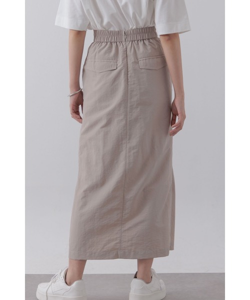 【セール】ナイロンサイドドレープスカート（スカート）｜Limue（リミュ）