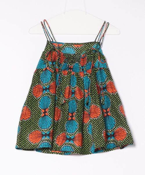 チチカカ(チチカカ)の「Shanti Shanti アフリカンプレーンキャミソール【入荷禁止】(キャミソール・レディース・オレンジ・FREE)」の4枚目の写真