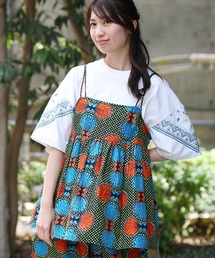 チチカカ | Shanti Shanti アフリカンプレーンキャミソール【入荷禁止】(キャミソール)