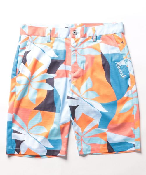 Admiral Golf（アドミラル　ゴルフ）の「ﾘｿﾞｰﾄ柄 ｼｮｰﾄﾊﾟﾝﾂ（その他パンツ・メンズ・ブラック/カーキ/サックスブルー・LL/L/M）」の3枚目の写真