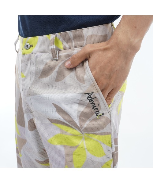 Admiral Golf（アドミラル　ゴルフ）の「ﾘｿﾞｰﾄ柄 ｼｮｰﾄﾊﾟﾝﾂ（その他パンツ・メンズ・ブラック/カーキ/サックスブルー・LL/L/M）」の8枚目の写真