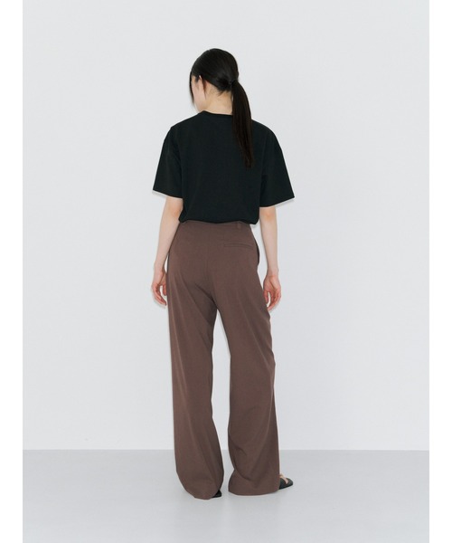 ENCIRCLE(エンサークル)の「【ENCIRCLE/エンサークル】Cool pants tro/クールパンツトロ(スラックス)(スラックス・レディース・チャコールグレー/ブラウン・1/2)」の9枚目の写真