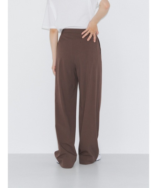 ENCIRCLE(エンサークル)の「【ENCIRCLE/エンサークル】Cool pants tro/クールパンツトロ(スラックス)(スラックス・レディース・チャコールグレー/ブラウン・1/2)」の16枚目の写真