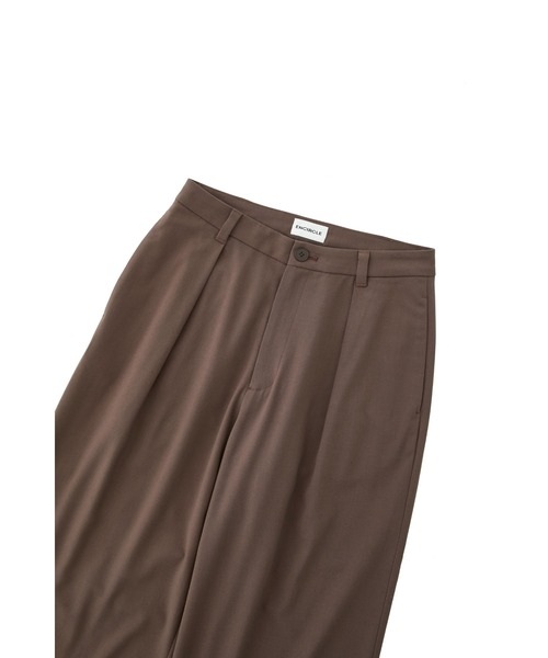 ENCIRCLE(エンサークル)の「【ENCIRCLE/エンサークル】Cool pants tro/クールパンツトロ(スラックス)(スラックス・レディース・チャコールグレー/ブラウン・1/2)」の4枚目の写真