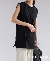 antiqua | 配色ステッチタンクトップ(タンクトップ)