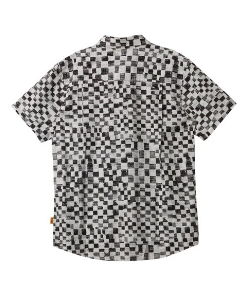 Quiksilver（クイックシルバー）の「SATURN DISTORT SS YO/クイックシルバーキッズ半袖総柄シャツ（シャツ/ブラウス・キッズ・ブラック・160/150/140/130）」の10枚目の写真