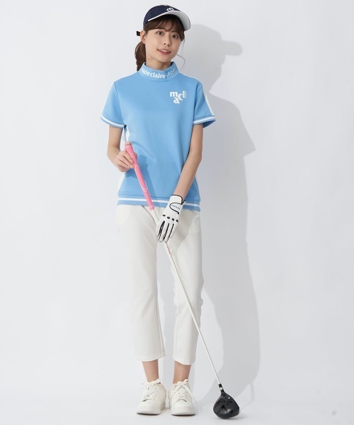ゴルフバッグ(marie claire)とハーフセット&ニット帽&ネックウォーマ 24MCT-F008-1.jpg