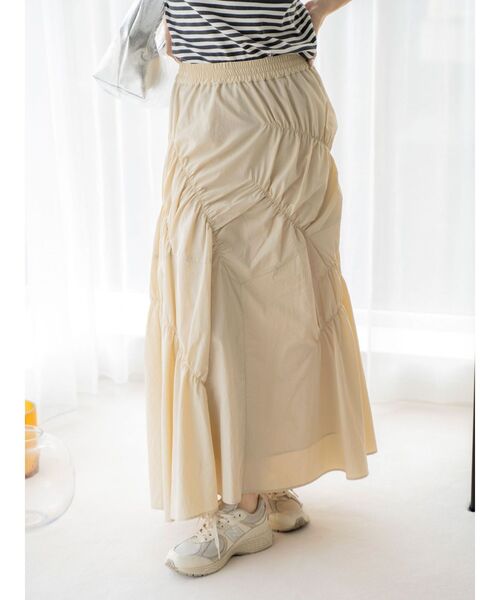 【セール】ランダムギャザースカート（スカート）｜Ungrid（アングリッド）