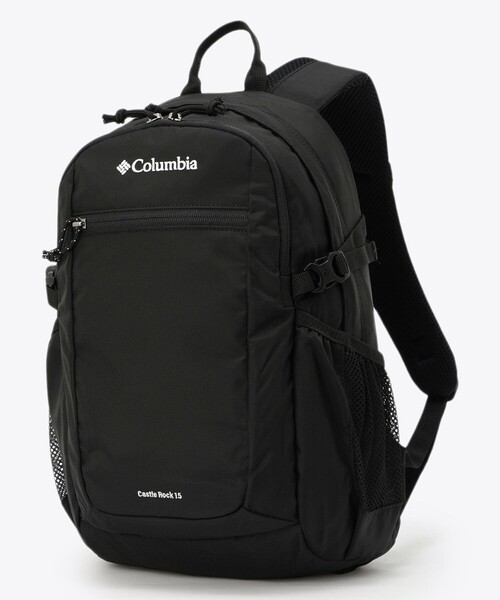 ジェシー　コロンビア　キャッスルロック15 バックパック ブラック 撥水 リュック／Columbia キャッスルロック15L バックパックII