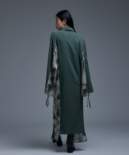 Ellno de Mavie（エルノデメヴィ）の「シャーリングサイドガラワンピース（ワンピース・レディース・グリーン系その他/ブラック・FREE）」の9枚目の写真