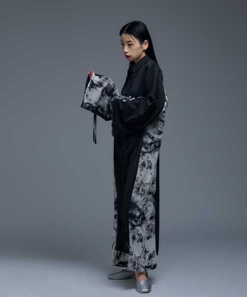 Ellno de Mavie（エルノデメヴィ）の「シャーリングサイドガラワンピース（ワンピース・レディース・グリーン系その他/ブラック・FREE）」の15枚目の写真
