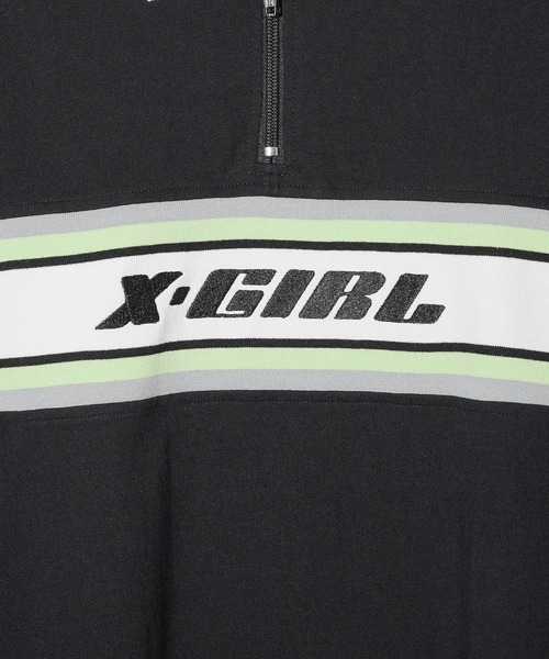 【セール】STRIPE AND LOGO LOGO OVERSIZED POLO DRESS（ワンピース）｜X-girl（エックスガール） mdprevattcaulkingandwaterproofing.com
