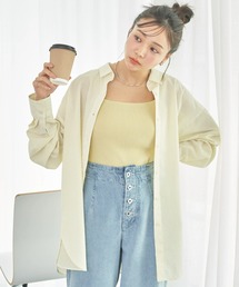 earth music&ecology | サッカーレギュラーシャツ(シャツ/ブラウス)