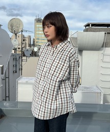 shesame（シーセム）の「マルチカラーチェックシャツ（シャツ/ブラウス）」