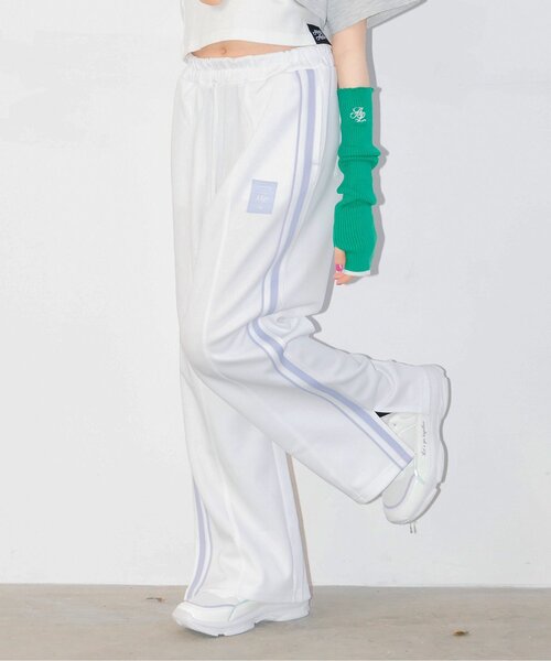 algy（アルジー）の「【ACTIVE】吸水速乾サイドラインパンツ（その他パンツ・キッズ・ブラック/オフホワイト/ラベンダー・SMALL/X-SMALL/XX-SMALL/MEDIUM/XXX-SMALL）」の2枚目の写真