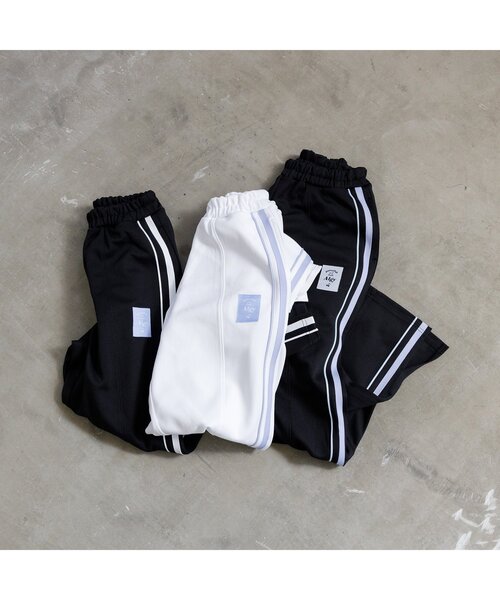 algy（アルジー）の「【ACTIVE】吸水速乾サイドラインパンツ（その他パンツ・キッズ・ブラック/オフホワイト/ラベンダー・SMALL/X-SMALL/XX-SMALL/MEDIUM/XXX-SMALL）」の5枚目の写真