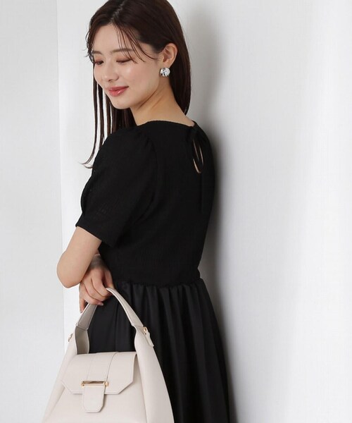 propotionbodydressingバックシャンカットドッキングワンピース PROPORTION BODY DRESSING（プロポーションボディドレッシング