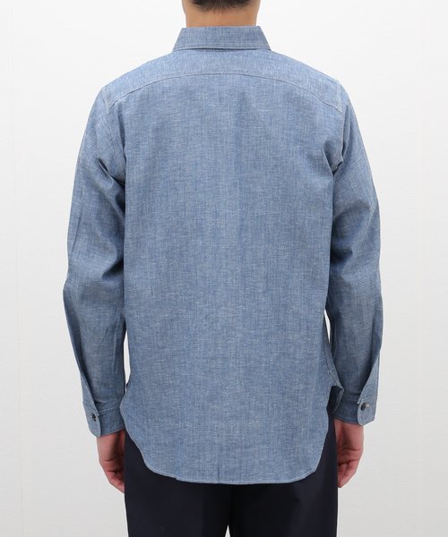BIG YANK(ビッグヤンク)の「【BIG YANK / ビッグヤンク】1935 ORIGINAL CHAMBRAY(シャツ/ブラウス・メンズ・アイボリー/ブルー系その他・15 /17/16)」の6枚目の写真