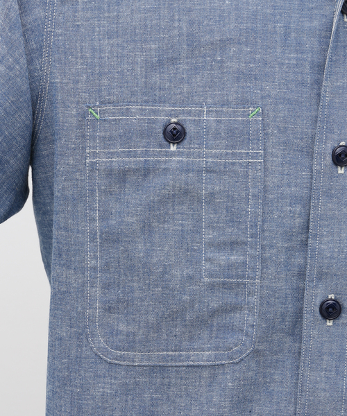 BIG YANK(ビッグヤンク)の「【BIG YANK / ビッグヤンク】1935 ORIGINAL CHAMBRAY(シャツ/ブラウス・メンズ・アイボリー/ブルー系その他・15 /17/16)」の11枚目の写真