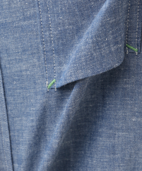 BIG YANK(ビッグヤンク)の「【BIG YANK / ビッグヤンク】1935 ORIGINAL CHAMBRAY(シャツ/ブラウス・メンズ・アイボリー/ブルー系その他・15 /17/16)」の18枚目の写真
