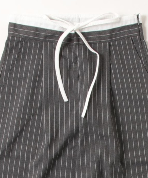 Mela（メラ）の「STRIPE TROUSERS（スラックス・レディース・グレー/ネイビー・S/M/L）」の22枚目の写真
