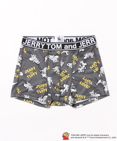 Tom&Jerry(トムアンドジェリー)の「【トムとジェリー】ボクサーパンツ(ボクサーパンツ・メンズ・チャコールグレー・MEDIUM/LARGE/X-LARGE)」の1枚目の写真