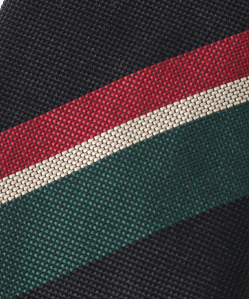 EDIFICE(エディフィス)の「PB レジメンタルストライプタイ(ネクタイ・メンズ・ネイビー/グリーン/ボルドー・FREE)」の8枚目の写真