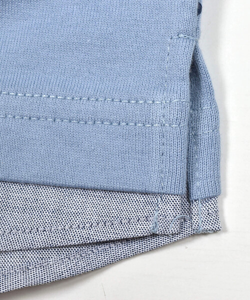 BeBe（ベベ）の「ジャングルアニマルプリントレイヤード風Tシャツ(80~90cm)（Tシャツ/カットソー・キッズ・イエロー/ブルー・80ｃｍ/90cm）」の8枚目の写真