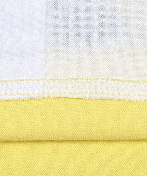 BeBe（ベベ）の「ジャングルアニマルプリントレイヤード風Tシャツ(80~90cm)（Tシャツ/カットソー・キッズ・イエロー/ブルー・80ｃｍ/90cm）」の19枚目の写真