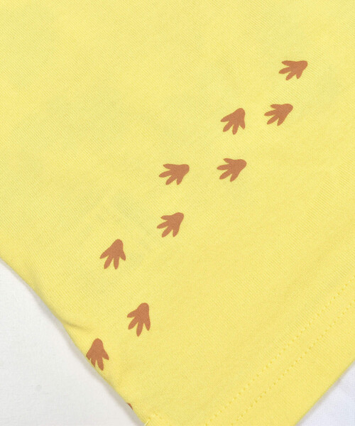 BeBe（ベベ）の「ジャングルアニマルプリントレイヤード風Tシャツ(80~90cm)（Tシャツ/カットソー・キッズ・イエロー/ブルー・80ｃｍ/90cm）」の20枚目の写真