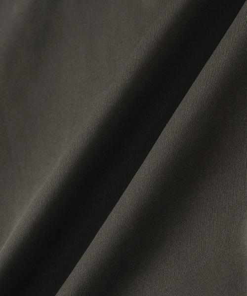 MONO-MART(モノマート)の「ハーフジップサイドライン異素材トラックワンピース(ワンピース・レディース・スミクロ/ダークネイビー/オフホワイト・FREE)」の8枚目の写真