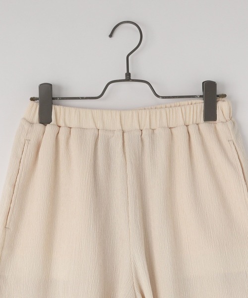 LOWRYS FARM（ローリーズファーム）の「オーシャンパシフィック／ラッシュヨウリュウショートパンツ 108715（ラッシュガード・レディース・ベージュ/ブラック・FREE）」の4枚目の写真