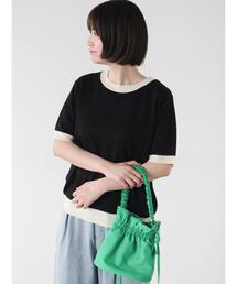 Lugnoncure | 配色リンガーニット(ニット/セーター)