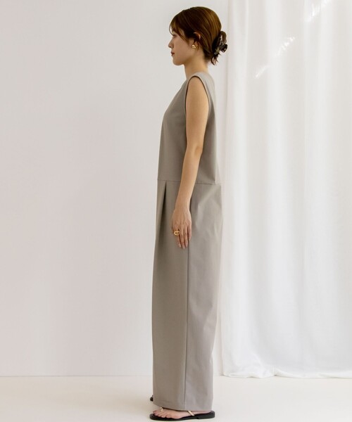 NOLLEY’S（ノーリーズ）の「アクティブRASH オールインワン（つなぎ/オールインワン・レディース・ブラック/グレイッシュベージュ・36/38）」の17枚目の写真