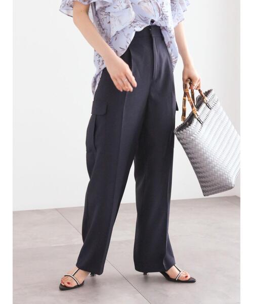 Te chichi（テチチ）の「カーゴスラックスパンツ（カーゴパンツ・レディース・カーキ/ベージュ/ネイビー・F）」の11枚目の写真