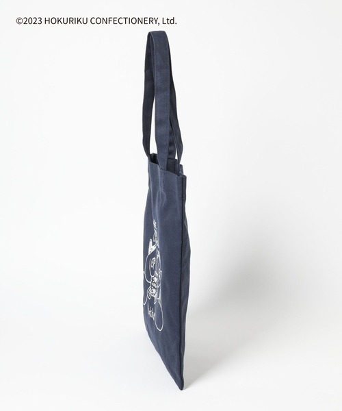 LEPSIM（レプシィム）の「【hokka／ホッカ】プリントトートバッグ　120604（トートバッグ・レディース・オフホワイト/ブルー/グレー・ONE SIZE）」の7枚目の写真