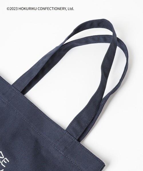 LEPSIM（レプシィム）の「【hokka／ホッカ】プリントトートバッグ　120604（トートバッグ・レディース・オフホワイト/ブルー/グレー・ONE SIZE）」の10枚目の写真