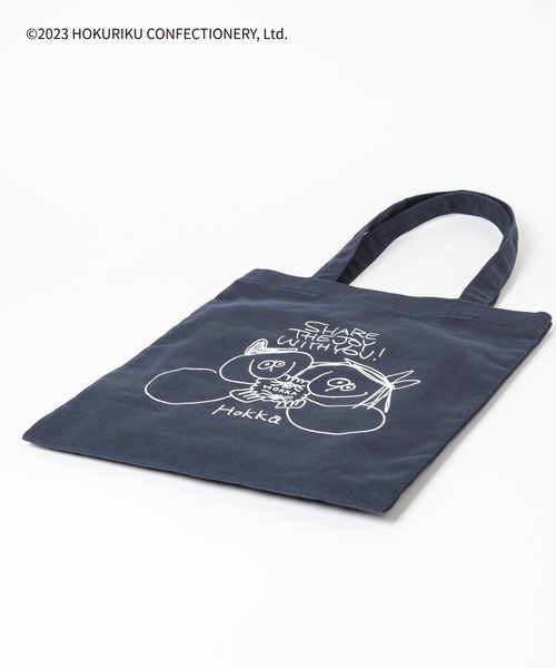 LEPSIM（レプシィム）の「【hokka／ホッカ】プリントトートバッグ　120604（トートバッグ・レディース・オフホワイト/ブルー/グレー・ONE SIZE）」の11枚目の写真