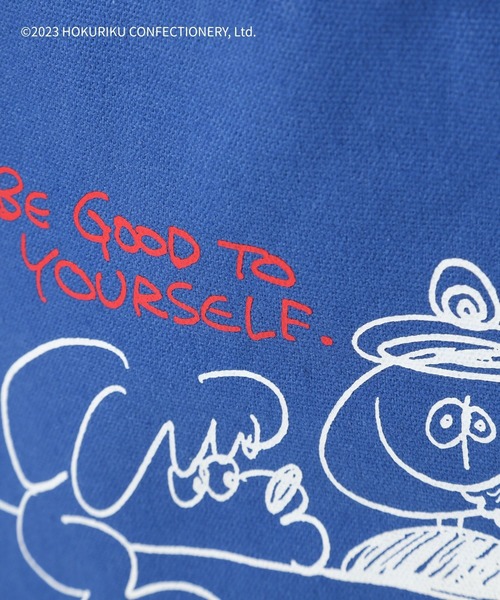 LEPSIM（レプシィム）の「【hokka／ホッカ】プリントトートバッグ　120604（トートバッグ・レディース・オフホワイト/ブルー/グレー・ONE SIZE）」の17枚目の写真