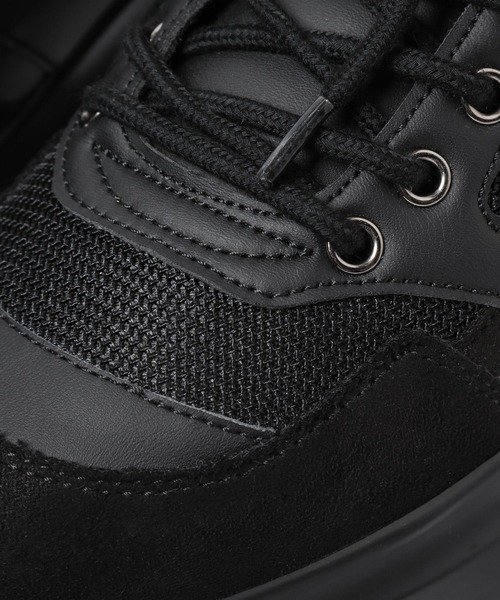 HARE（ハレ）の「WAVEソールスニーカー3(HARE)（スニーカー・メンズ・ブラック/シルバー・LARGE/MEDIUM）」の8枚目の写真