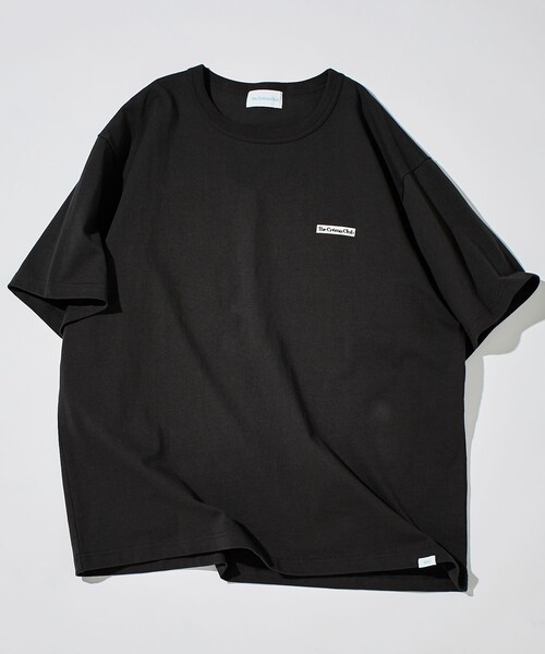 FREAK'S STORE(フリークスストア)の「The Crema Club/ザ クレマ クラブ 【別注】 バックチェーン刺繍 ロゴ Tシャツ(Tシャツ/カットソー・メンズ・ホワイト/ブラック・MEDIUM/LARGE)」の3枚目の写真