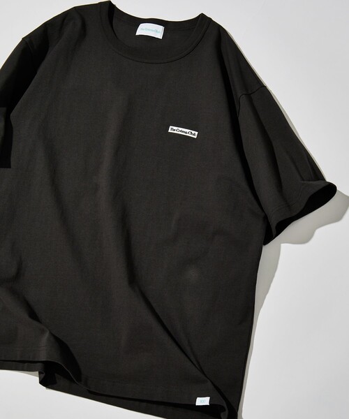 FREAK'S STORE(フリークスストア)の「The Crema Club/ザ クレマ クラブ 【別注】 バックチェーン刺繍 ロゴ Tシャツ(Tシャツ/カットソー・メンズ・ホワイト/ブラック・MEDIUM/LARGE)」の4枚目の写真