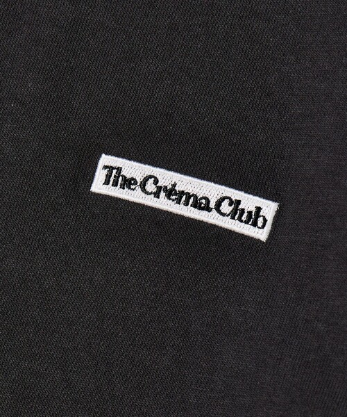 FREAK'S STORE(フリークスストア)の「The Crema Club/ザ クレマ クラブ 【別注】 バックチェーン刺繍 ロゴ Tシャツ(Tシャツ/カットソー・メンズ・ホワイト/ブラック・MEDIUM/LARGE)」の6枚目の写真