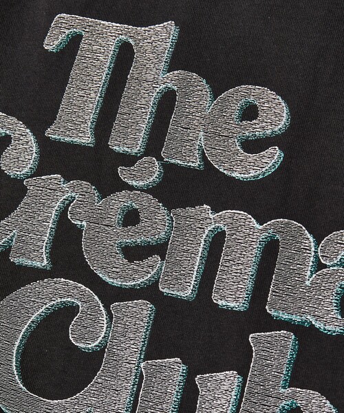 FREAK'S STORE(フリークスストア)の「The Crema Club/ザ クレマ クラブ 【別注】 バックチェーン刺繍 ロゴ Tシャツ(Tシャツ/カットソー・メンズ・ホワイト/ブラック・MEDIUM/LARGE)」の12枚目の写真