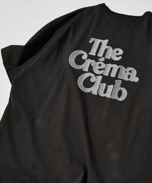 FREAK'S STORE(フリークスストア)の「The Crema Club/ザ クレマ クラブ 【別注】 バックチェーン刺繍 ロゴ Tシャツ(Tシャツ/カットソー・メンズ・ホワイト/ブラック・MEDIUM/LARGE)」の13枚目の写真
