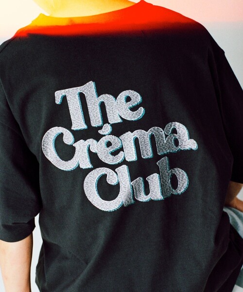 FREAK'S STORE(フリークスストア)の「The Crema Club/ザ クレマ クラブ 【別注】 バックチェーン刺繍 ロゴ Tシャツ(Tシャツ/カットソー・メンズ・ホワイト/ブラック・MEDIUM/LARGE)」の19枚目の写真