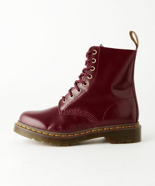 Dr. Martens（ドクターマーチン）の「Dr.martens8-EYEブーツ/BCDr.MTN 8-EYE BOOT◆（ブーツ・レディース・ブラック/ワインレッド・5/4）」の4枚目の写真
