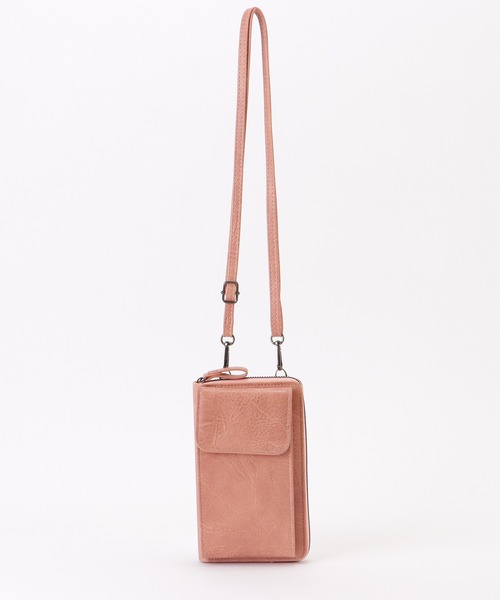 Lace Ladies(レースレディース)の「ショルダー付き 2WAY スマホ ウォレット バッグ(ショルダーバッグ・レディース・ピンク/ブラウン/ブラック/ブルー/グレー・FREE)」の17枚目の写真