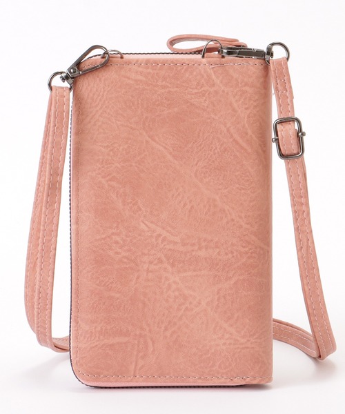 Lace Ladies(レースレディース)の「ショルダー付き 2WAY スマホ ウォレット バッグ(ショルダーバッグ・レディース・ピンク/ブラウン/ブラック/ブルー/グレー・FREE)」の20枚目の写真