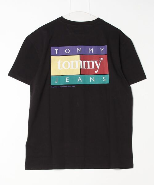 TOMMY HILFIGER(トミーヒルフィガー)の「レギュラーポップカラーフラッグTシャツ(Tシャツ/カットソー・メンズ・ホワイト/ブラック/ブルー・X-LARGE/SMALL/MEDIUM/LARGE)」の14枚目の写真